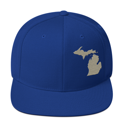 Michigan Vintage Snapback | Petoskey Beige Outline