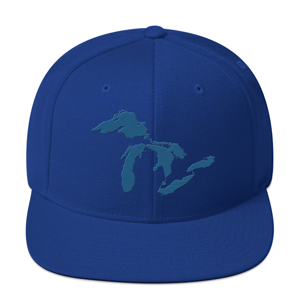 Great Lakes Vintage Snapback | Blueberry