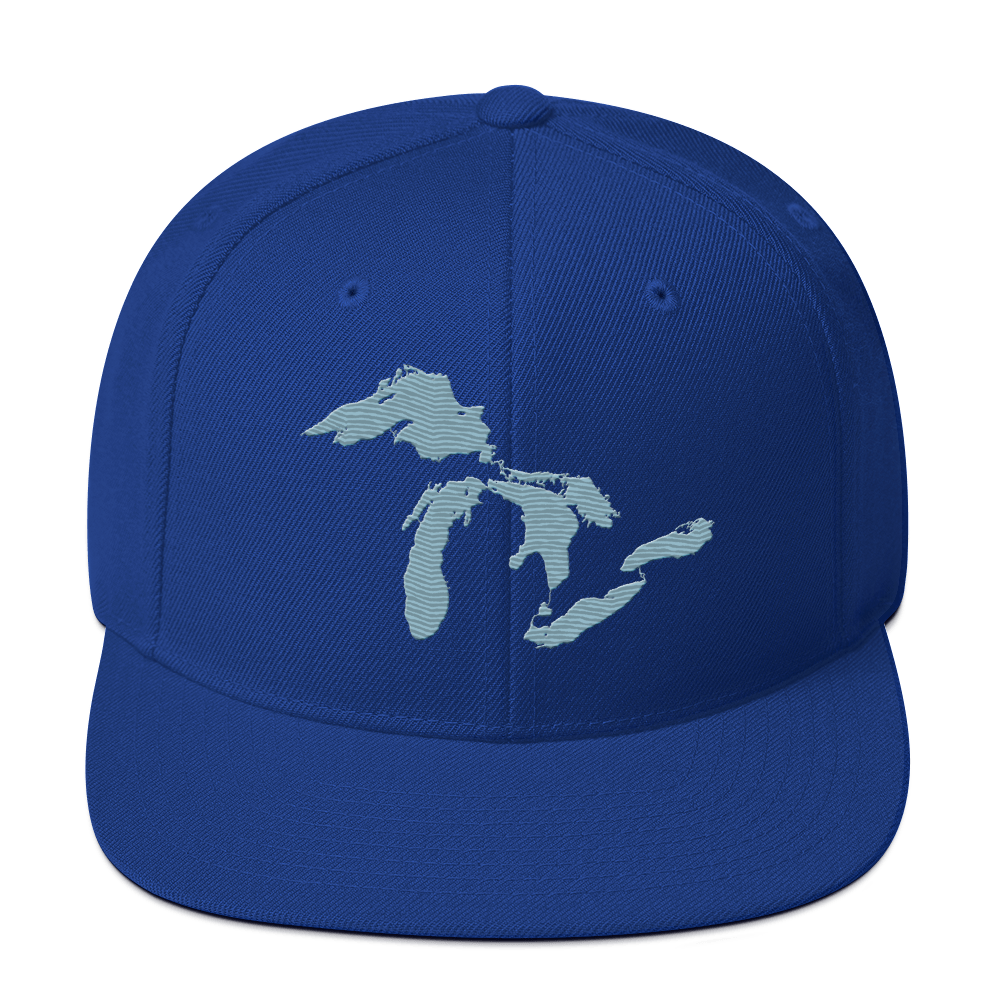 Great Lakes Vintage Snapback | Opal Blue