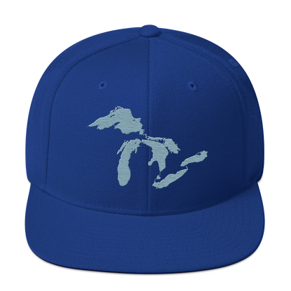 Great Lakes Vintage Snapback | Opal Blue