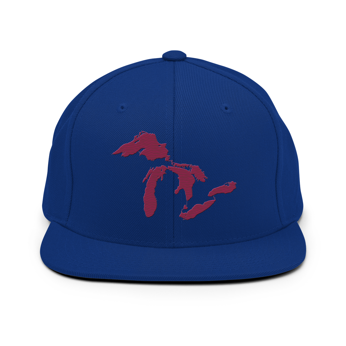 Great Lakes Vintage Snapback | Ruby Red