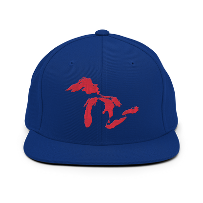 Great Lakes Vintage Snapback | Lighthouse Red