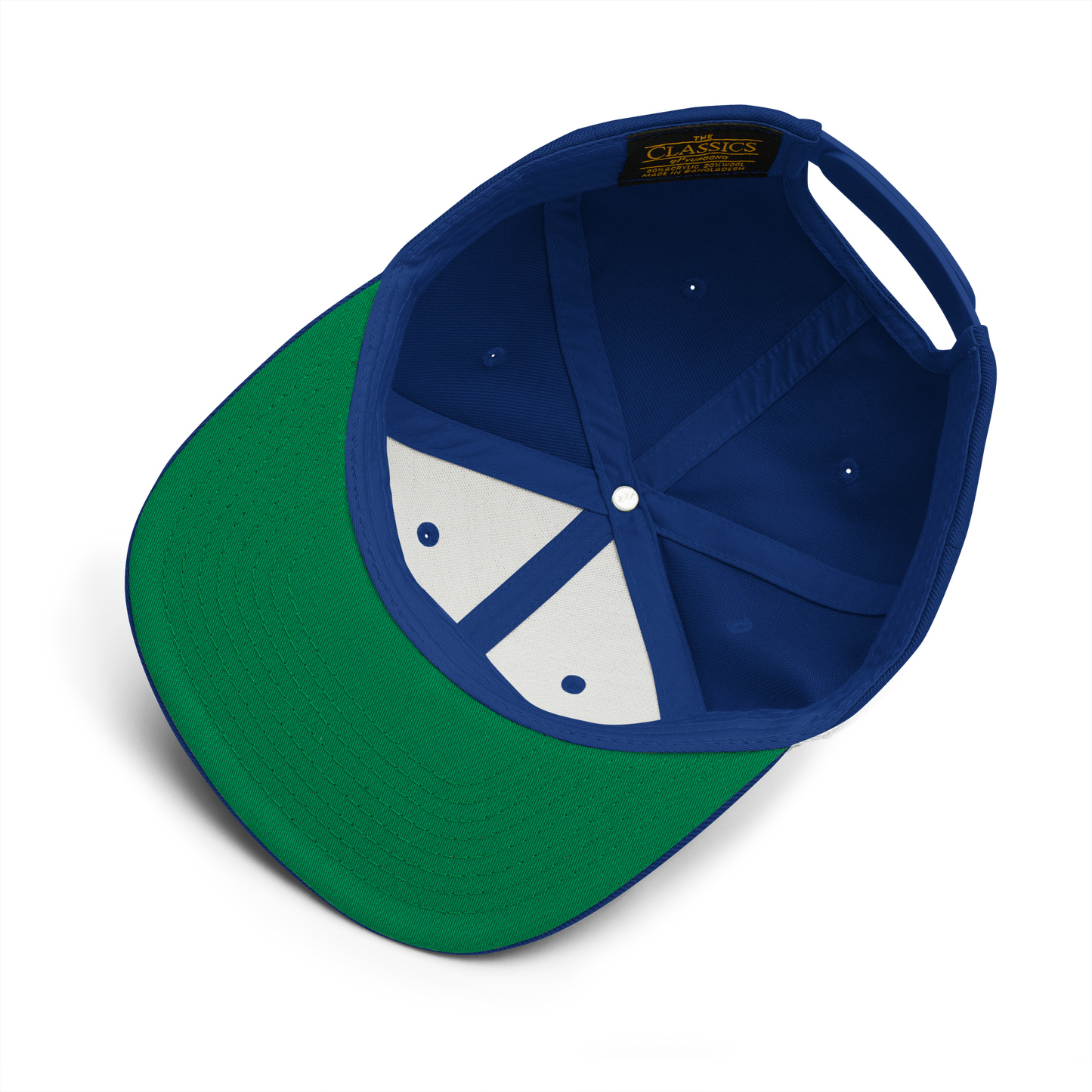 Michigan Vintage Snapback | Blueberry Outline