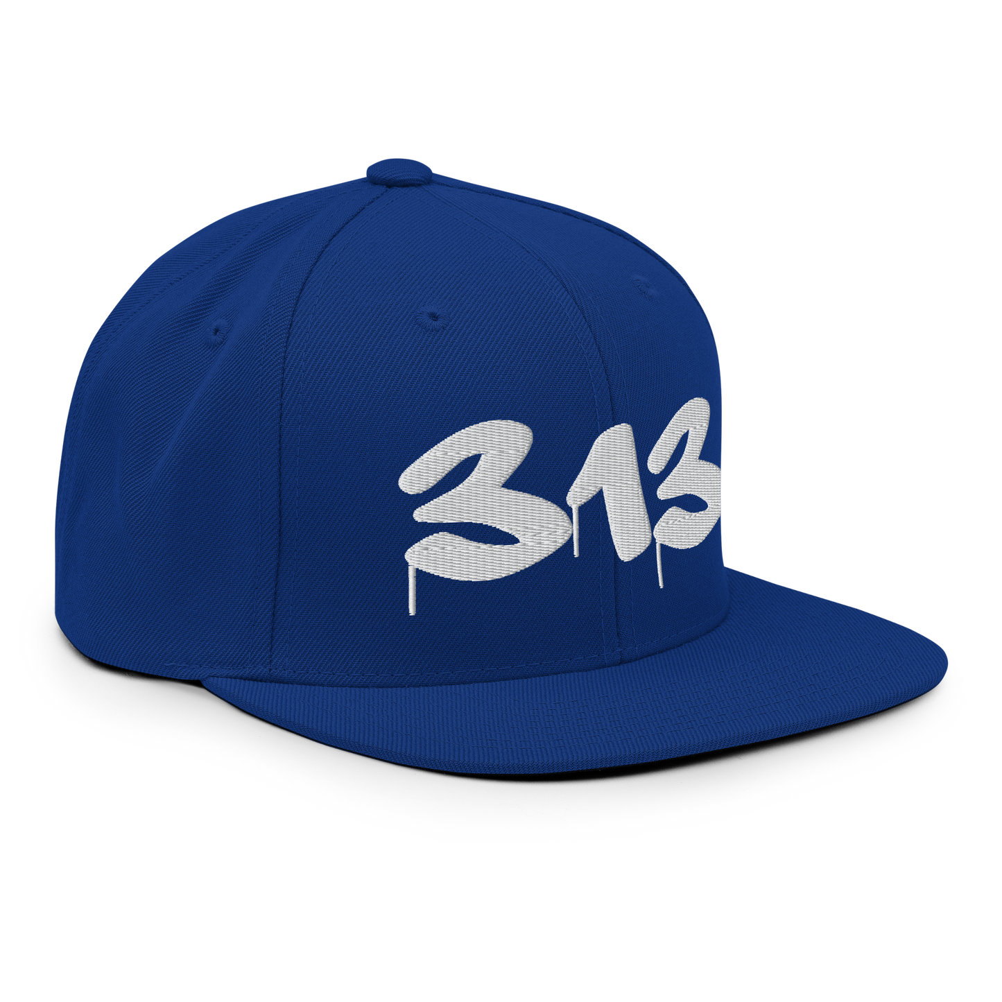 Detroit '313' Vintage Snapback (Tag Font)