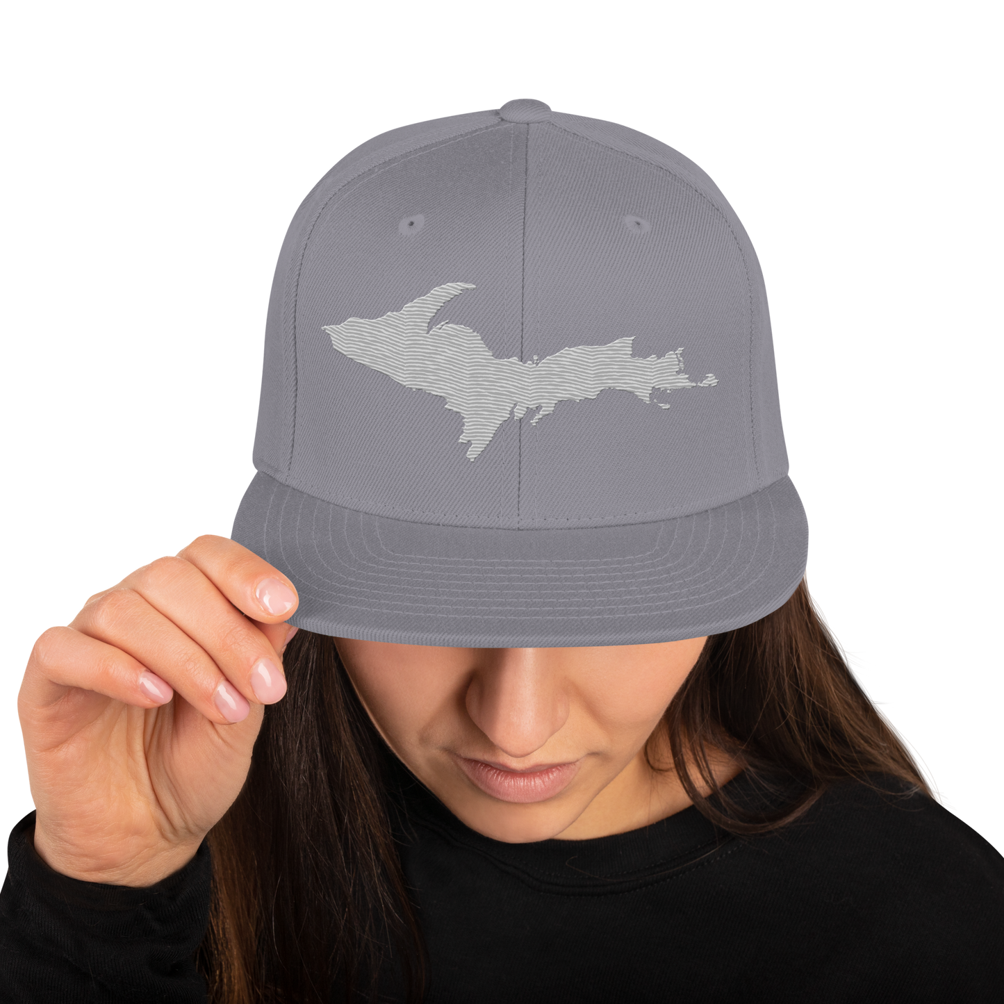 Upper Peninsula Vintage Snapback | Platinum