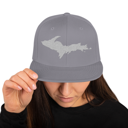 Upper Peninsula Vintage Snapback | Platinum