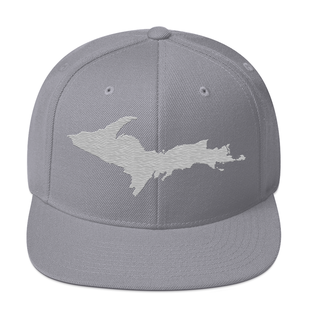 Upper Peninsula Vintage Snapback | Platinum