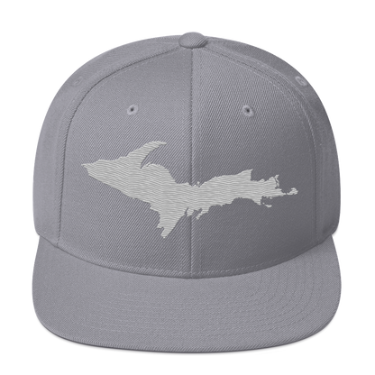 Upper Peninsula Vintage Snapback | Platinum