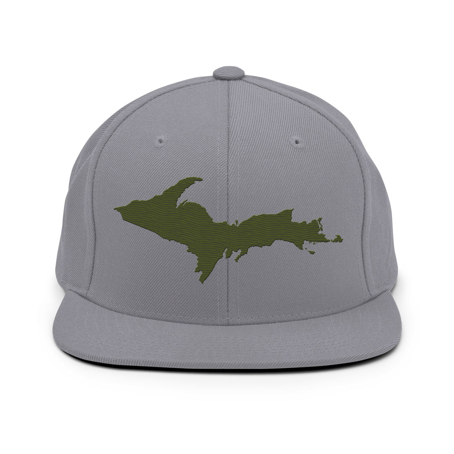 Upper Peninsula Vintage Snapback | Army Green