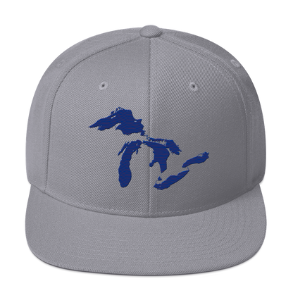 Great Lakes Vintage Snapback | Bourbon Blue