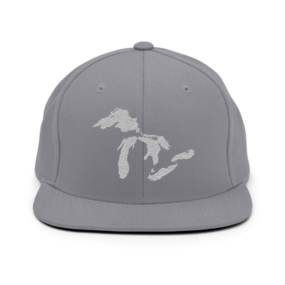 Great Lakes Vintage Snapback | Platinum