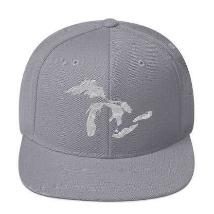 Great Lakes Vintage Snapback | Platinum