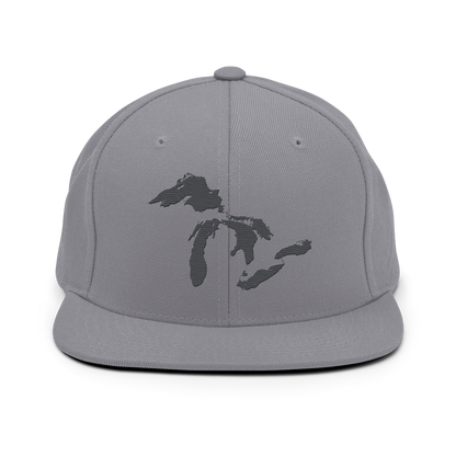 Great Lakes Vintage Snapback | Iron Ore Grey