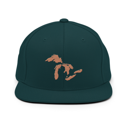 Great Lakes Vintage Snapback (Copper)