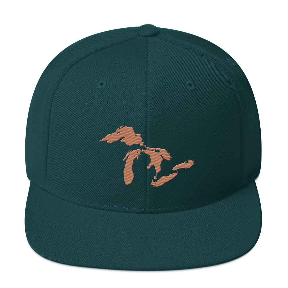 Great Lakes Vintage Snapback (Copper)