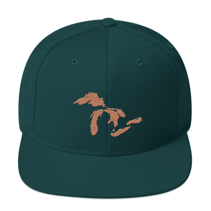 Great Lakes Vintage Snapback (Copper)