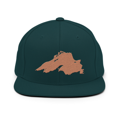 Lake Superior Vintage Snapback | Copper