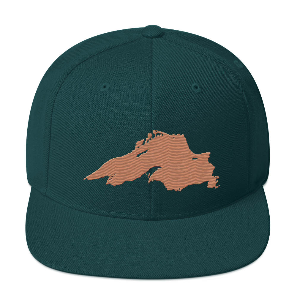 Lake Superior Vintage Snapback | Copper