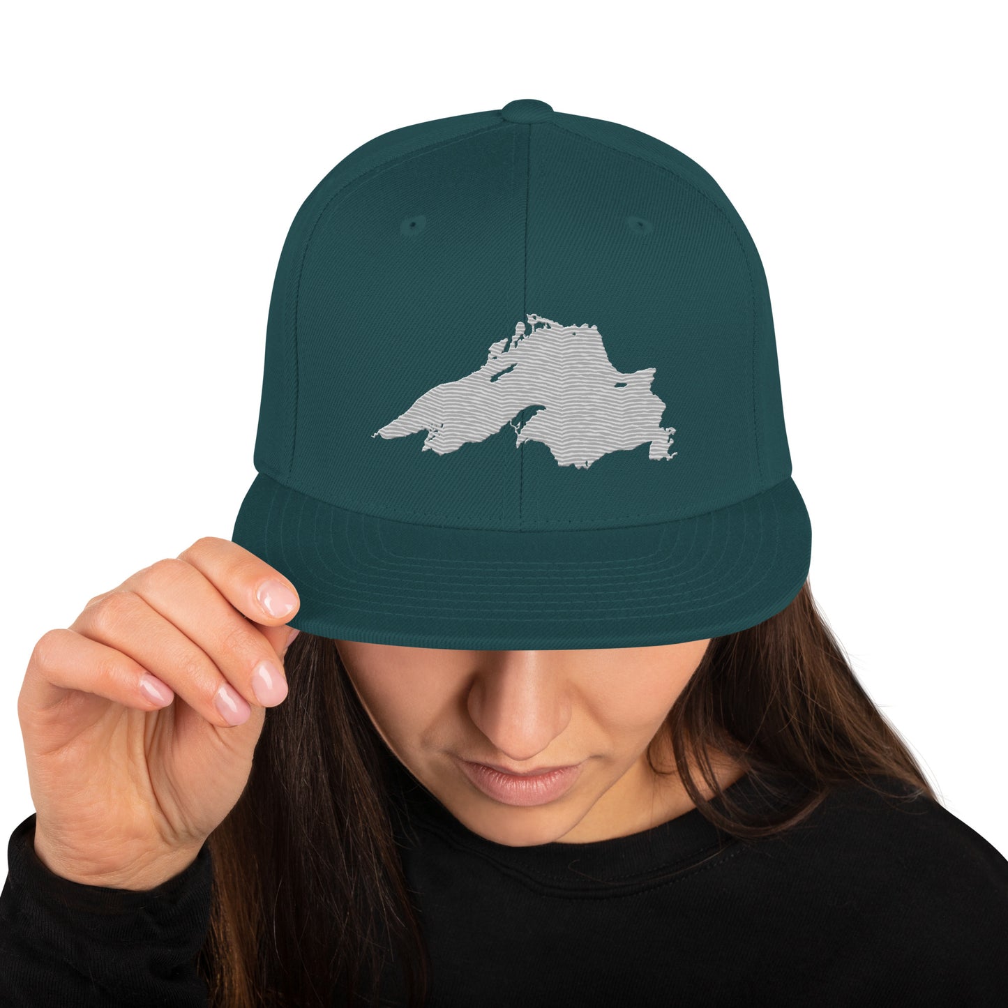 Lake Superior Vintage Snapback | Platinum