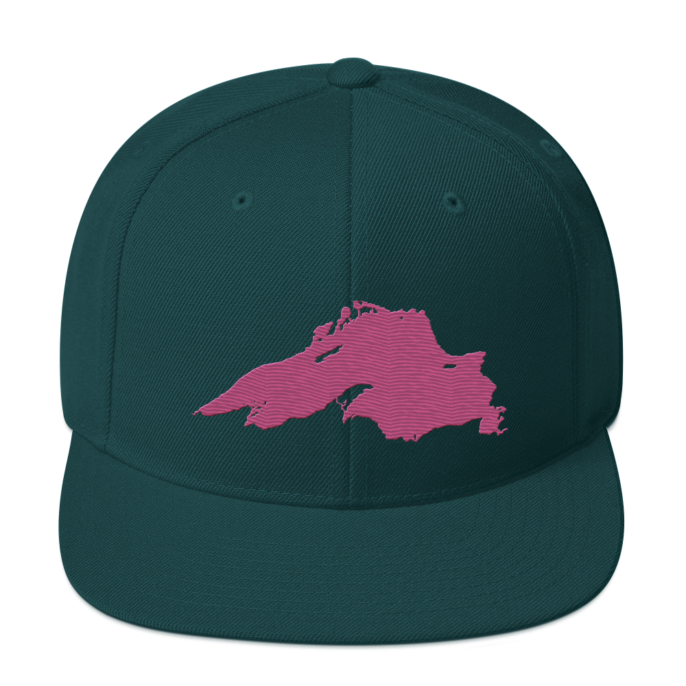 Lake Superior Vintage Snapback | Apple Blossom Pink