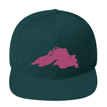 Lake Superior Vintage Snapback | Apple Blossom Pink