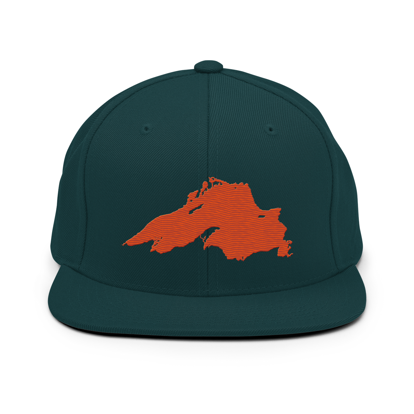 Lake Superior Vintage Snapback | Maple Leaf Orange