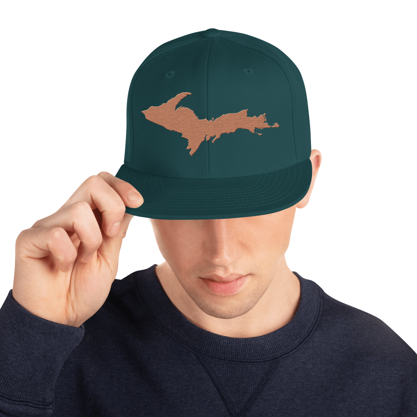 Upper Peninsula Vintage Snapback | Copper