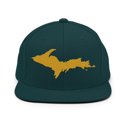 Upper Peninsula Vintage Snapback | Gold