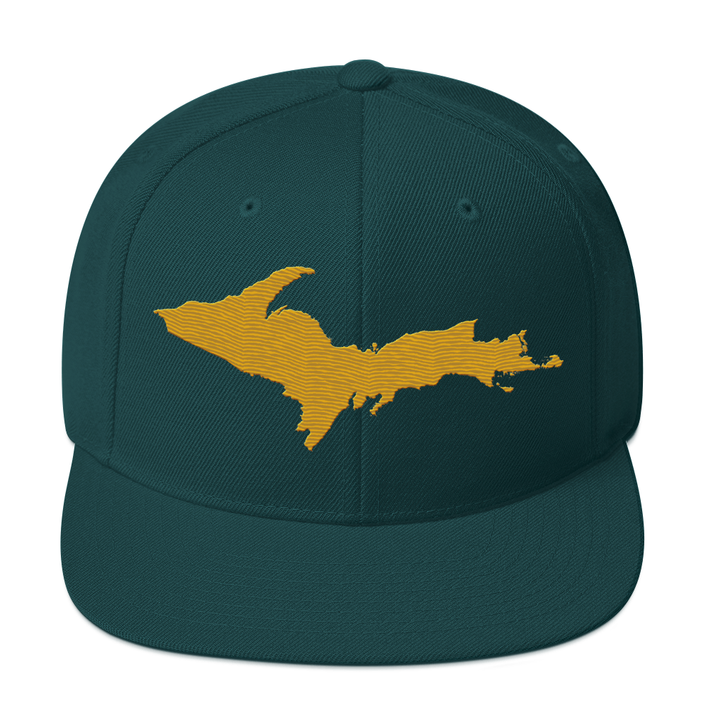 Upper Peninsula Vintage Snapback | Gold