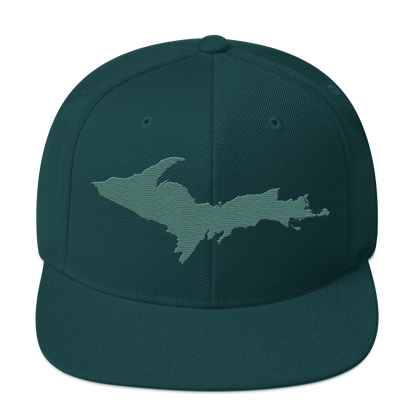 Upper Peninsula Vintage Snapback | Copper Green