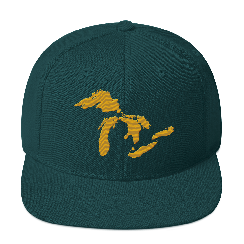 Great Lakes Vintage Snapback | Gold