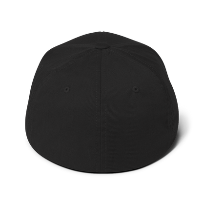 Great Lakes Fitted Baseball Cap (Iron Ore Grey)