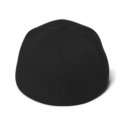 'Détroit Rocque Cité' Fitted Baseball Cap