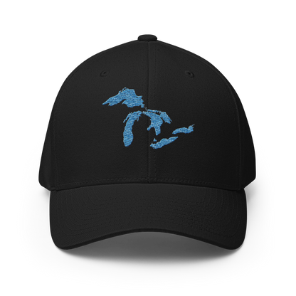 Great Lakes Fitted Baseball Cap (Aquatic Edition)