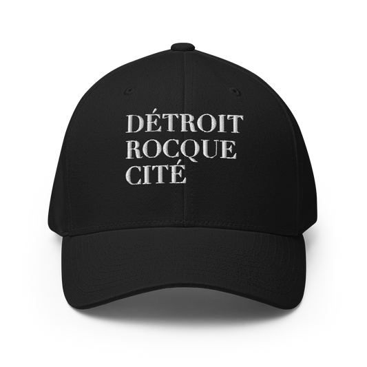 'Détroit Rocque Cité' Fitted Baseball Cap