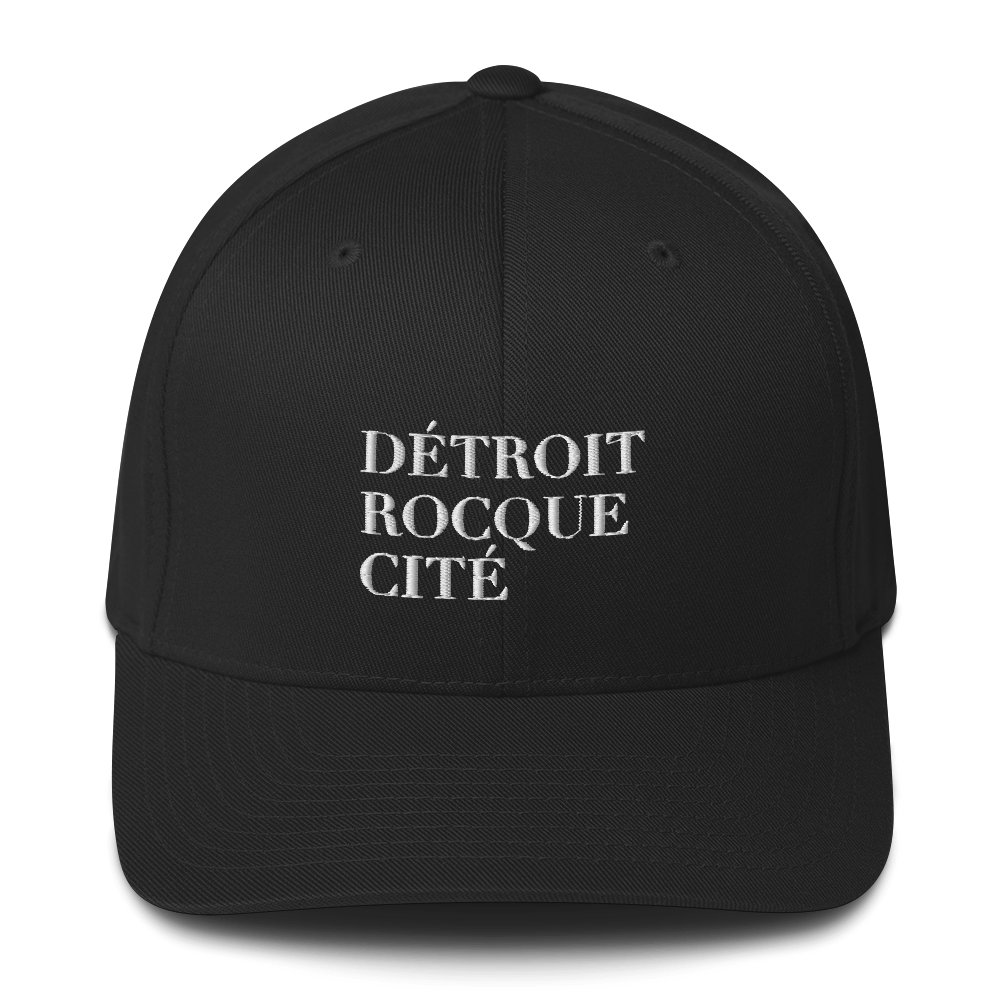 'Détroit Rocque Cité' Fitted Baseball Cap