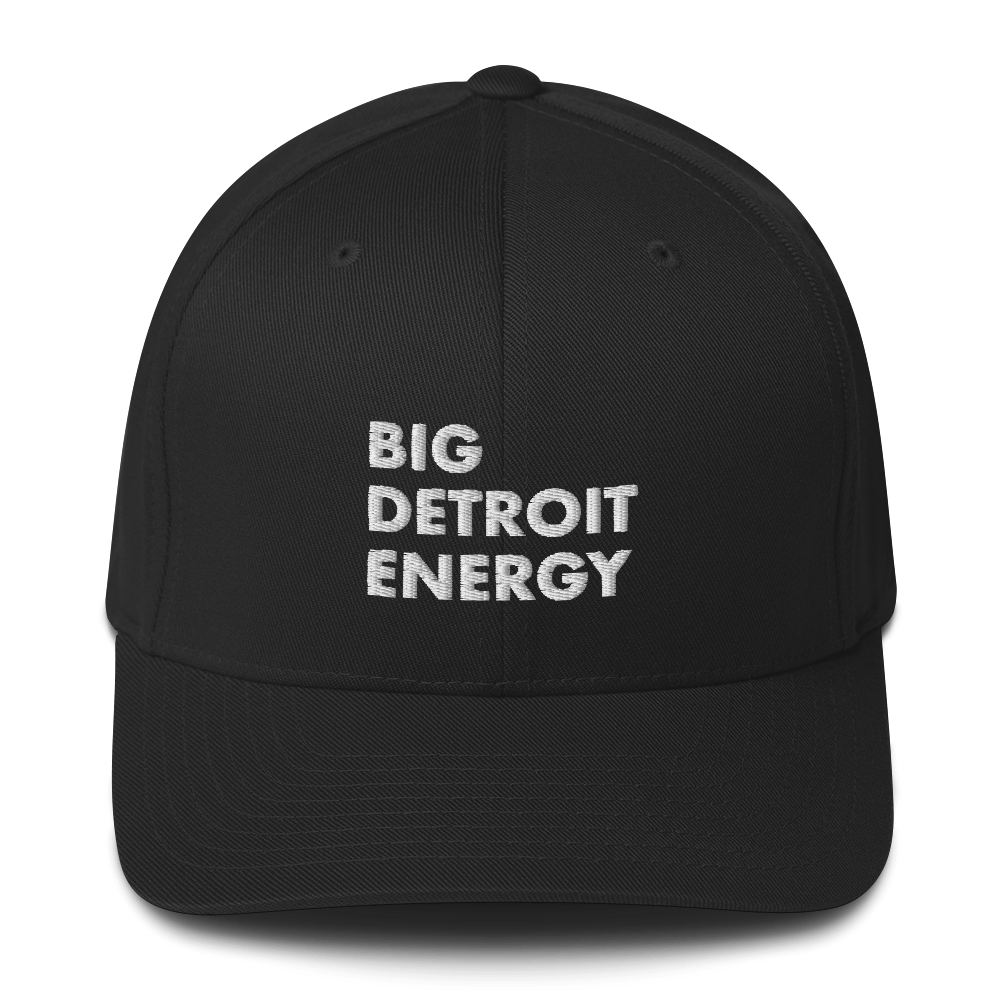 'Big Detroit Energy' Fitted Baseball Cap