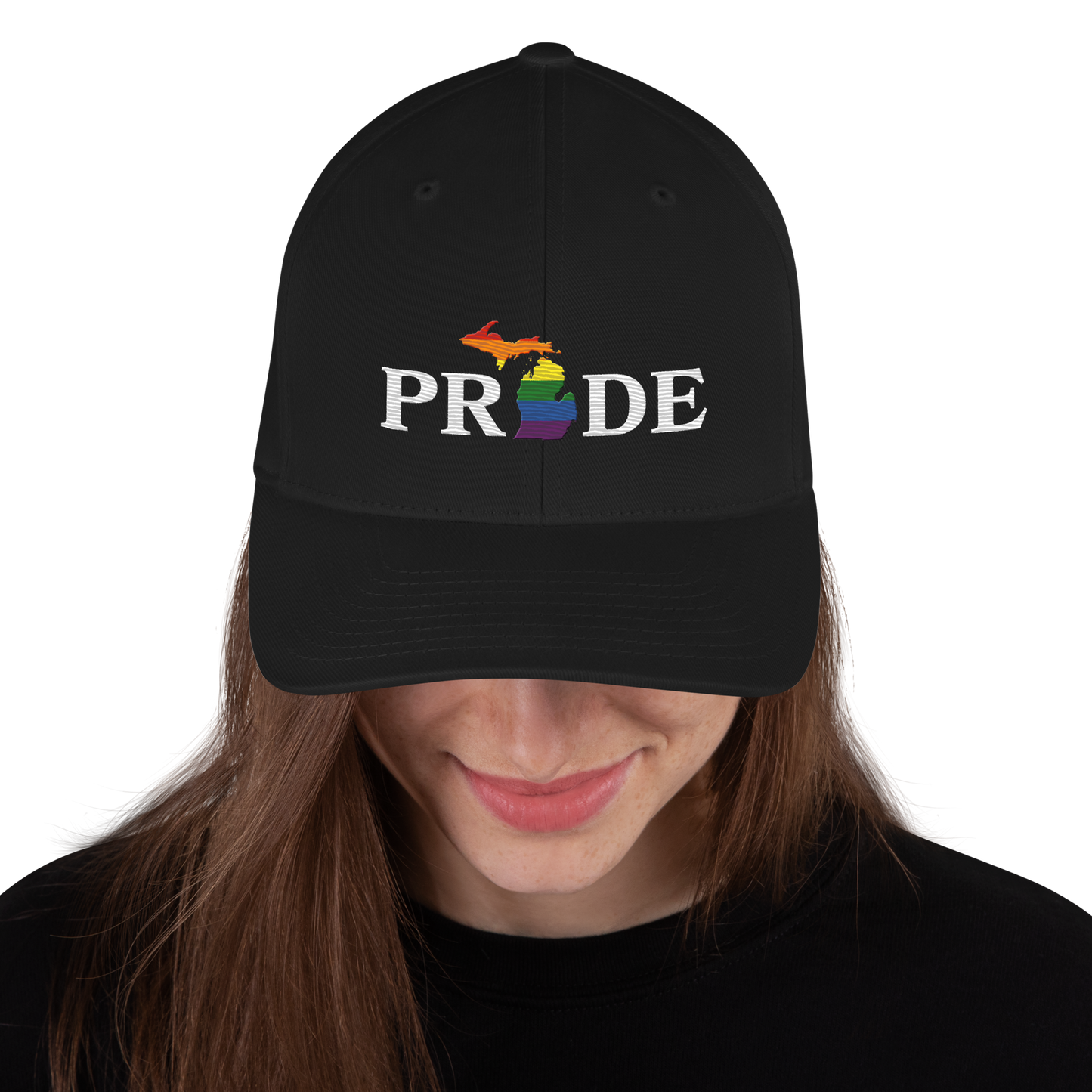 Michigan 'Pride' Fitted Baseball Cap