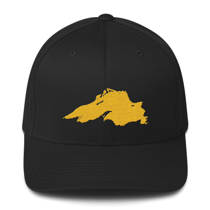 Lake Superior Fitted Baseball Cap | Superior Gold
