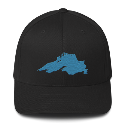 Lake Superior Fitted Baseball Cap | Traverse Blue