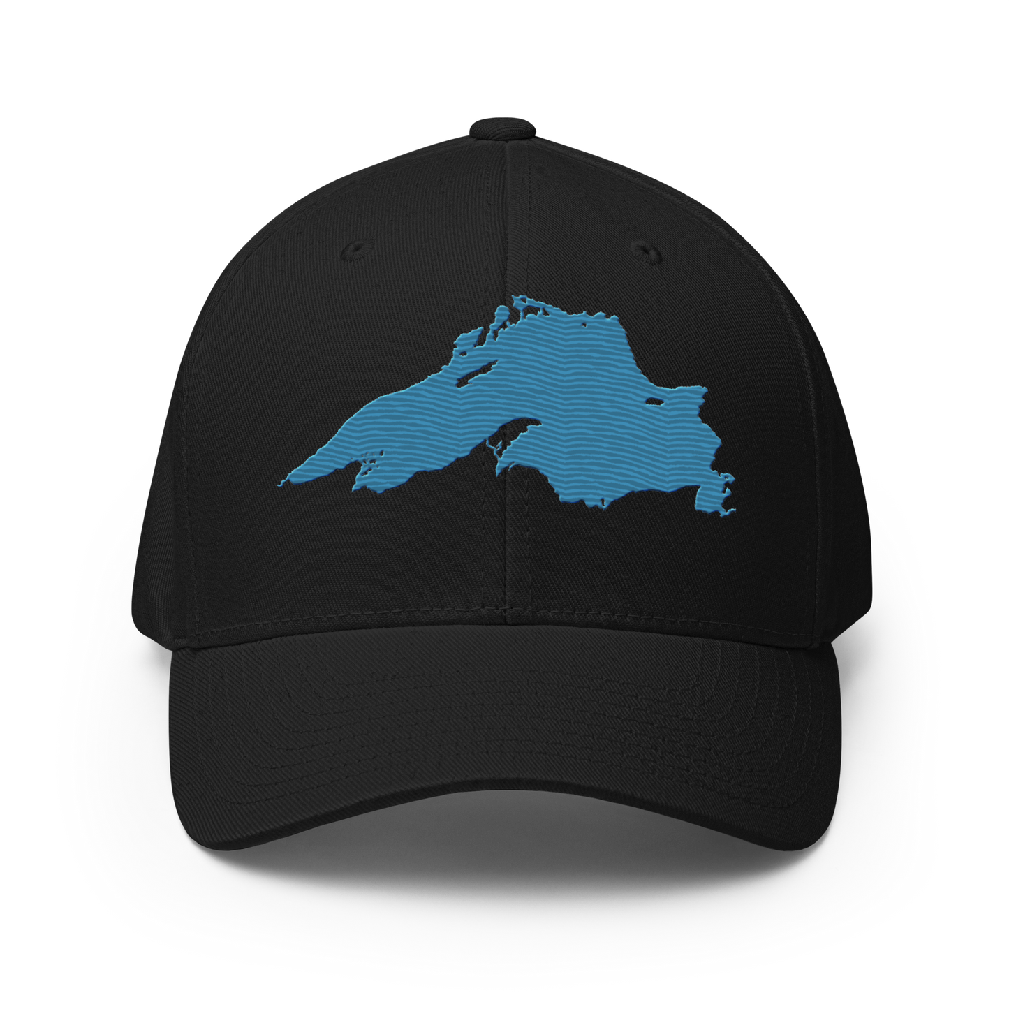 Lake Superior Fitted Baseball Cap | Traverse Blue