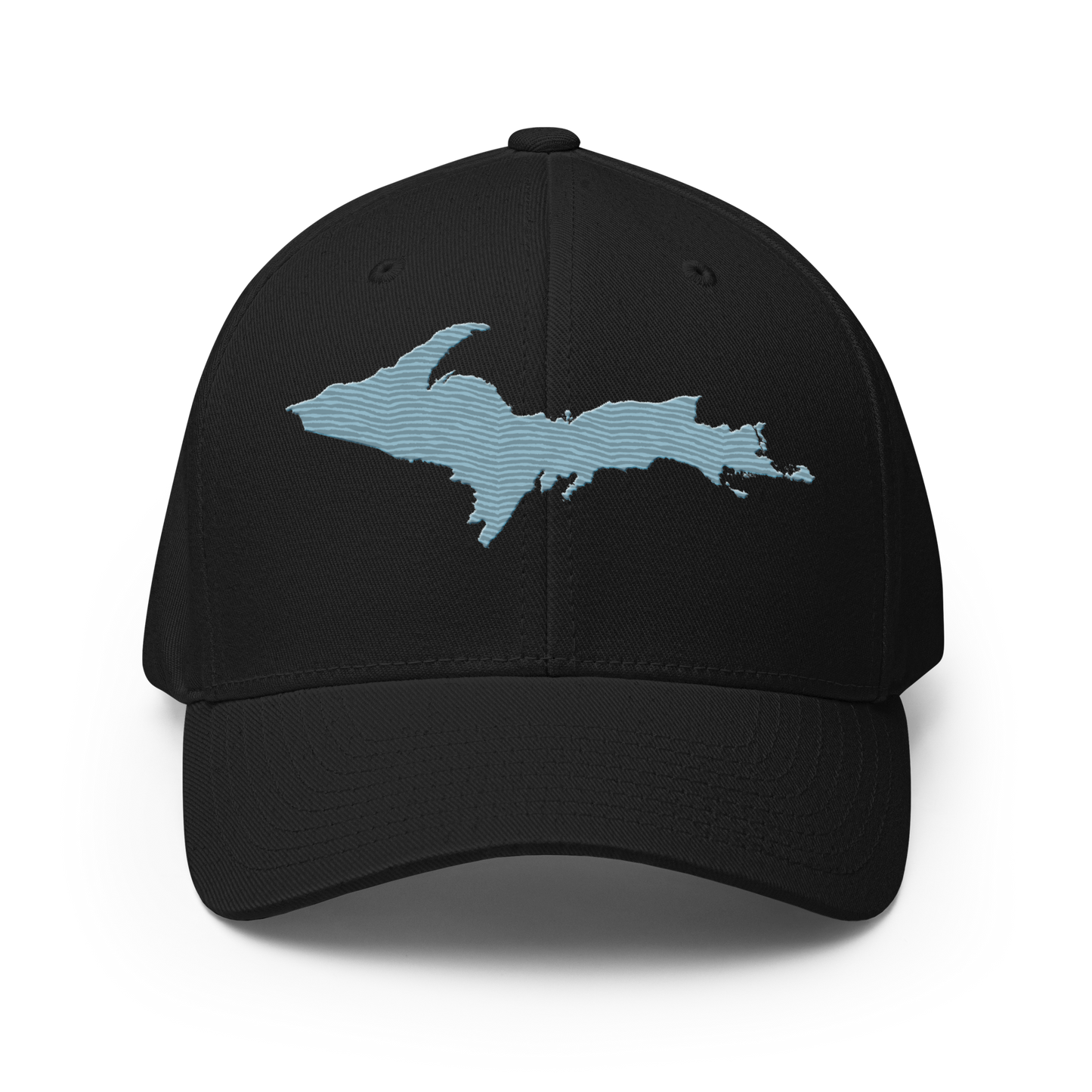 Upper Peninsula Fitted Baseball Cap | Opal Blue