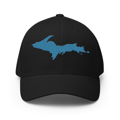 Upper Peninsula Fitted Baseball Cap | Traverse Blue