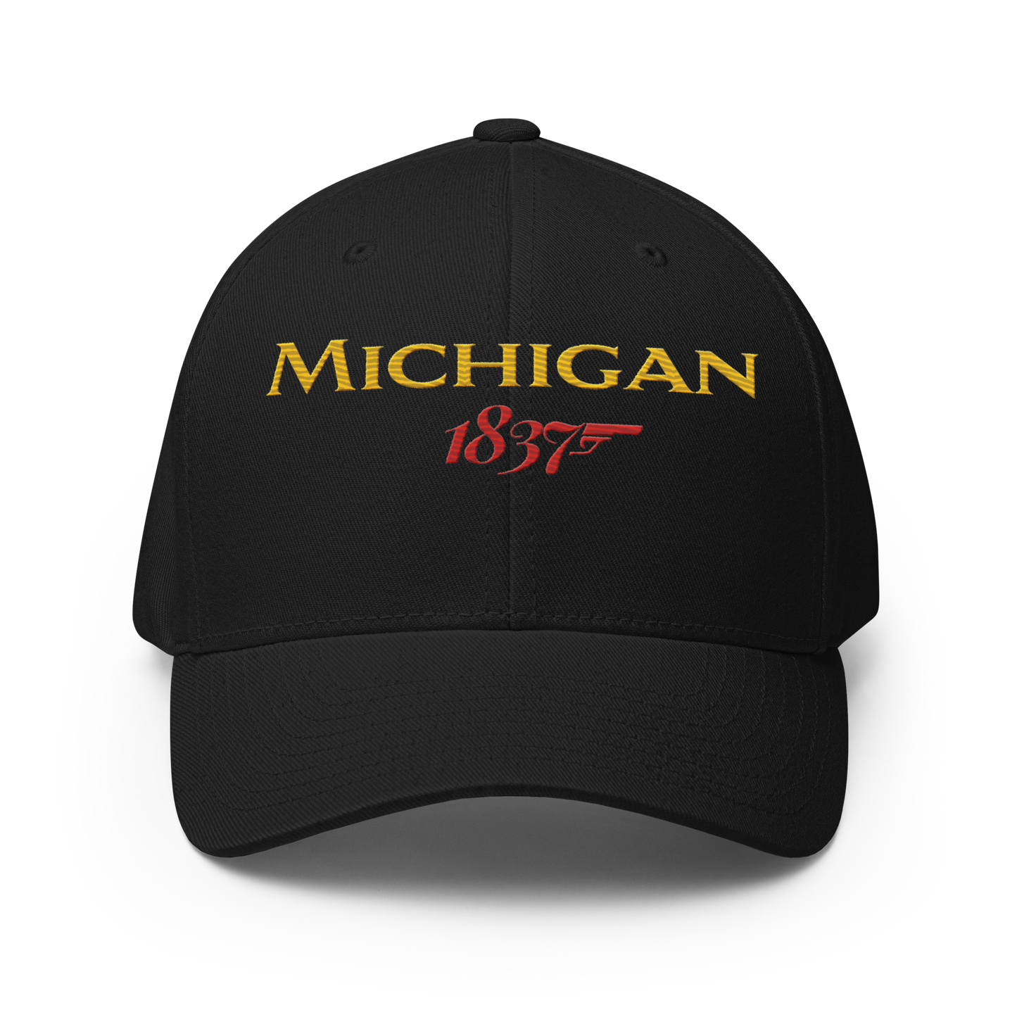 'Michigan 1837' Fitted Baseball Cap | British Spy Parody