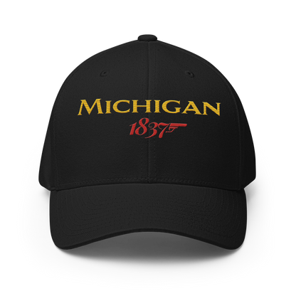 'Michigan 1837' Fitted Baseball Cap | British Spy Parody