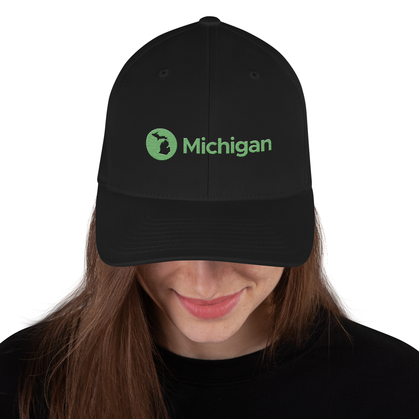 'Michigan' Fitted Baseball Cap | Music Streaming Parody