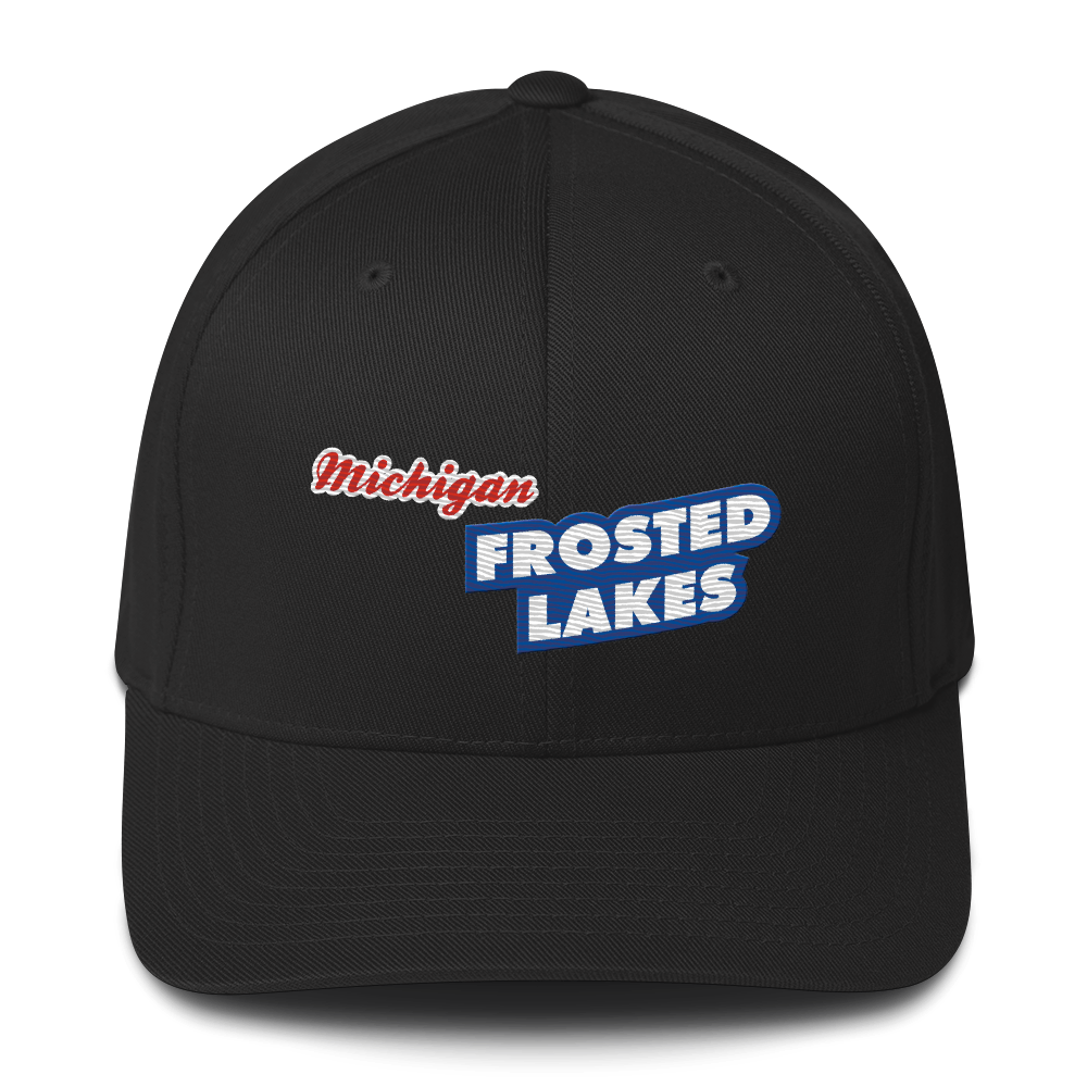 'Michigan Frosted Lakes' Fitted Baseball Cap | Cereal Parody