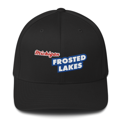 'Michigan Frosted Lakes' Fitted Baseball Cap | Cereal Parody