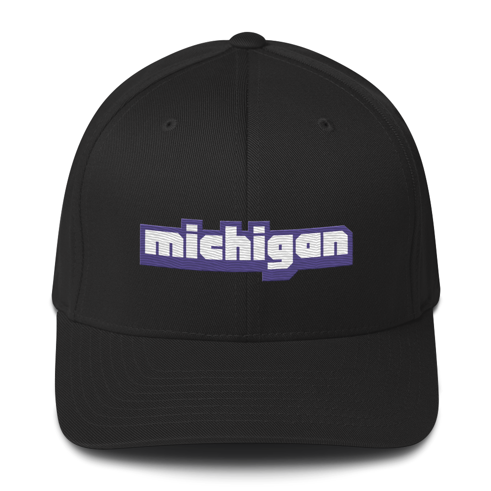 'Michigan' Fitted Baseball Cap | Livestreaming Parody