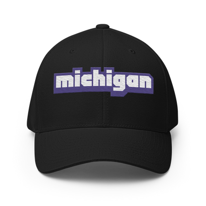 'Michigan' Fitted Baseball Cap | Livestreaming Parody